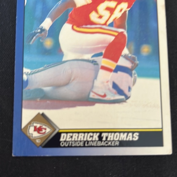 EC KANSAS CHIEF DERRICK THOMAS 1991 - Score - Standard - Derrick Thomas - #5 - Picture 3 of 5